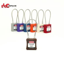 Keyed Alike Safety Padlock Cable Lockout